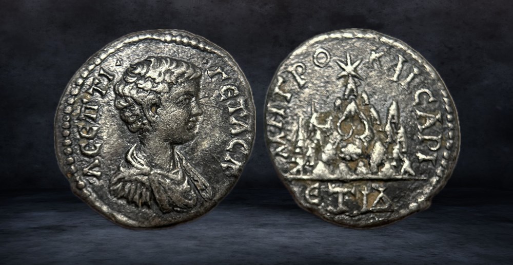coins ancient to romans provincial geta caesar 198 209