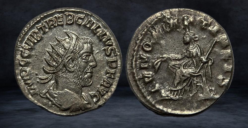 TREBONIANUS GALLUS (251-253) coins ancient to romans imperial and republican trebonianus gallus 251 253