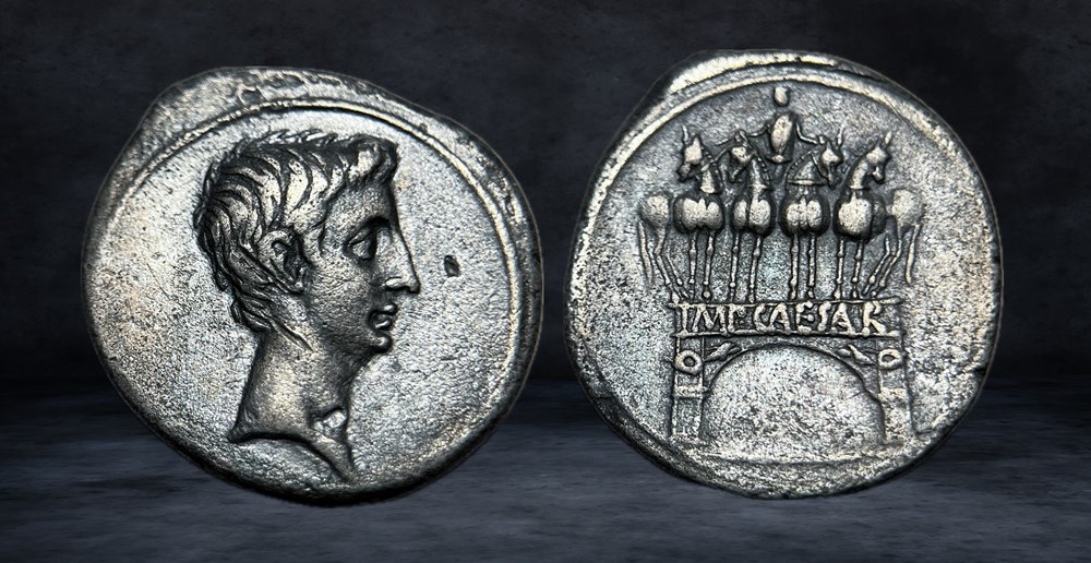 AUGUSTUS (27 BC-14) coins ancient to romans imperial and republican augustus 27 bc 14