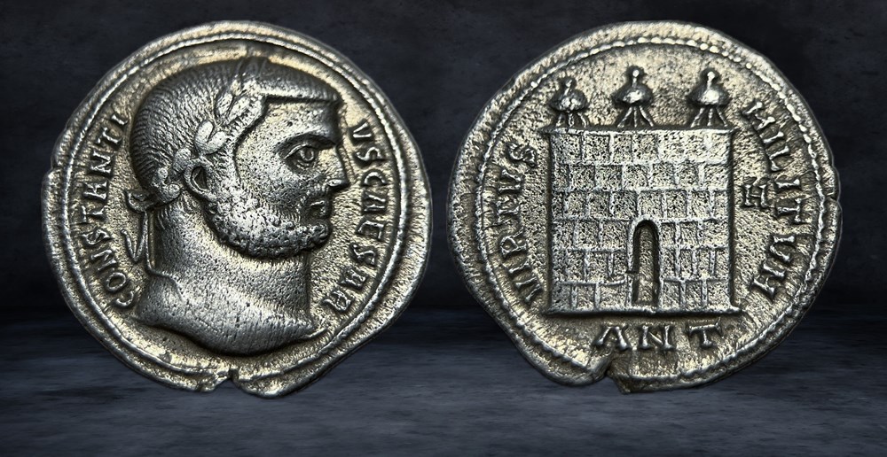 coins ancient to romans imperial and republican constantius i chlorus caesar 293 305