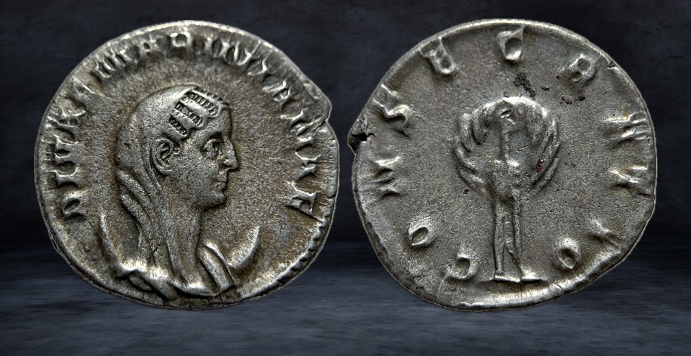 coins ancient to romans imperial and republican diva mariniana 253