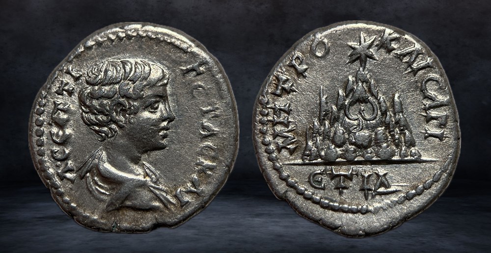 coins ancient to romans provincial geta caesar 198 209
