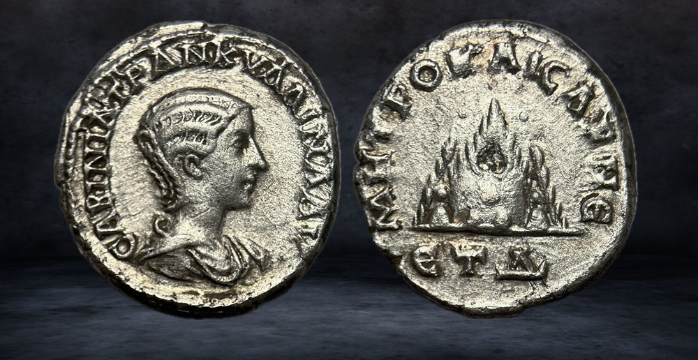 TRANQUILLINA (241-244) R4 coins ancient to romans provincial tranquillina 241 244 r4