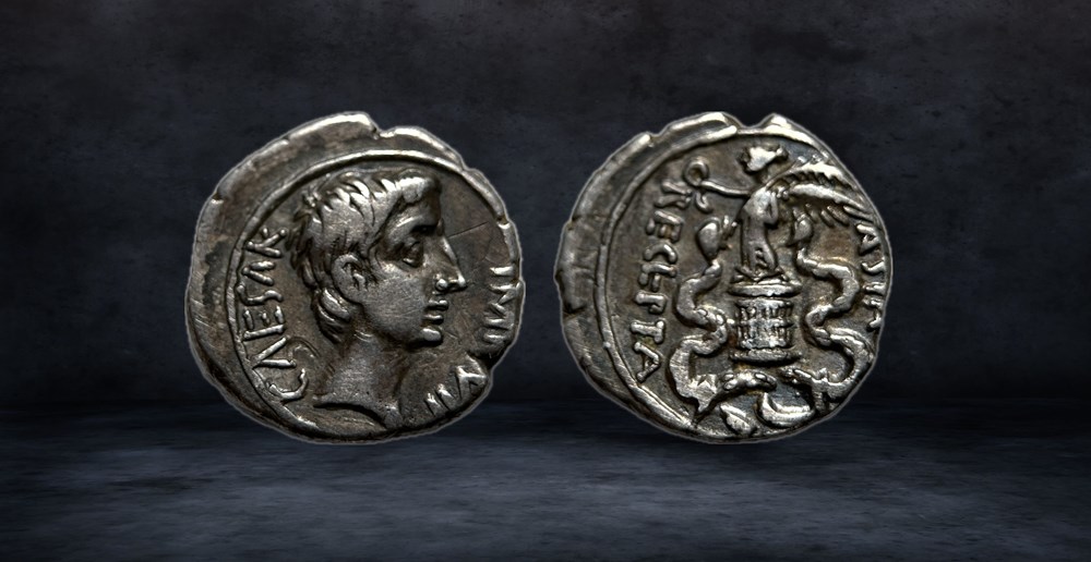 AUGUSTUS (27 BC-14) coins ancient to romans imperial and republican augustus 27 bc 14
