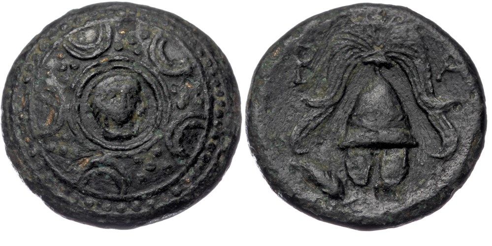 CJS0201010013 - Alexander III - AE - 336 BC / 323 BC moedas antigas gregas cjs0201010013 alexander iii ae 336 bc 323 bc