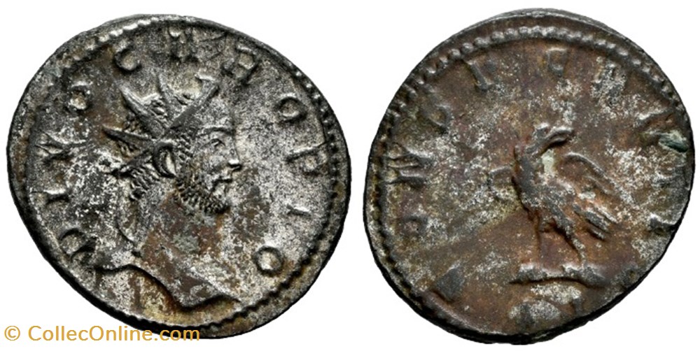 RC07012934 - DIVO CARO PIO por Carinvs - Bi Antoninianvs - Lugdvnvm; 284 moedas antigas romanos imperiais e republicanos rc07012934 divo caro pio por carinvs bi antoninianvs lugdvnvm 284