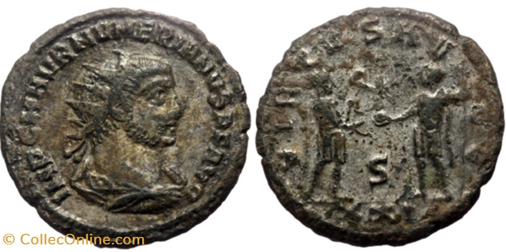RC07012256 - NUMERIANVS Avg - Bi Cetenionalis - ANTIOCH; 284 moedas antigas romanos imperiais republicanos rc07012256 numerianvs avg bi cetenionalis antioch 284