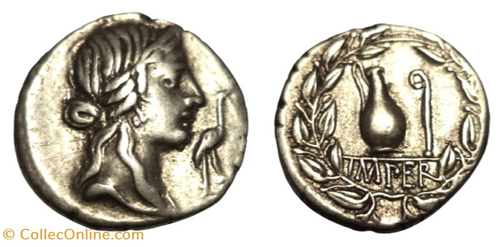 moedas antigas romanos imperiais republicanos ra300302 denario republica q caecilivs metellvs pivs