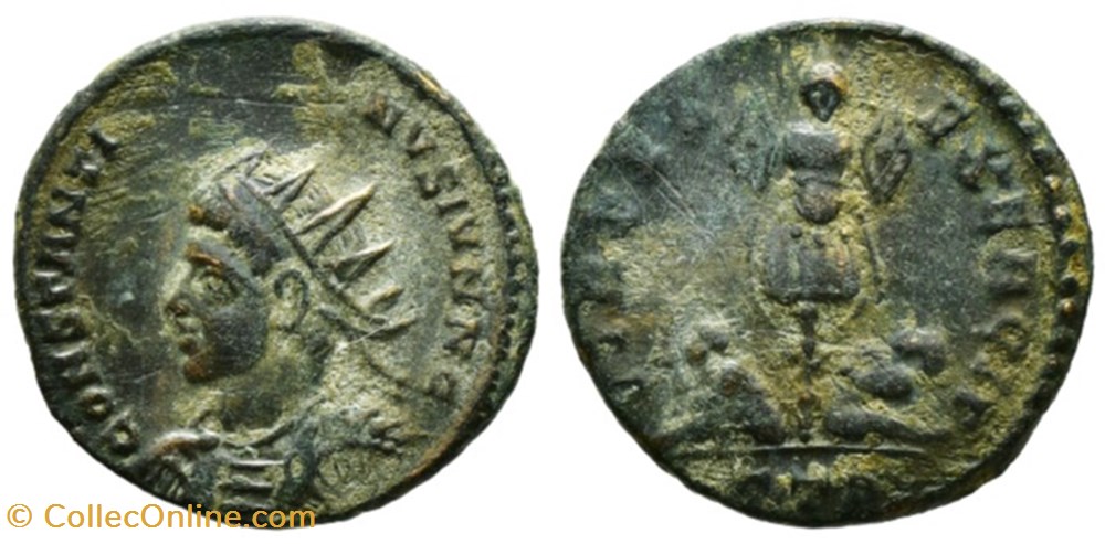 RC12017286 - CONSTANTINVS II Caesar - Bi Antoniniano - 320 AD moedas antigas romanos imperiais republicanos rc12017286 constantinvs ii caesar bi antoniniano 320 ad