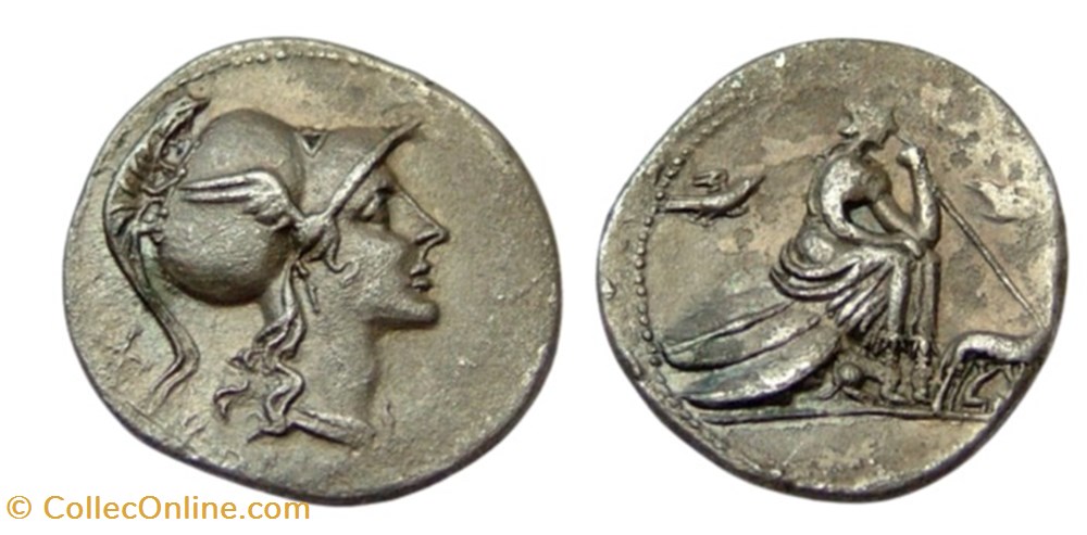moedas antigas romanos imperiais republicanos ra300164 denario republica anonimo