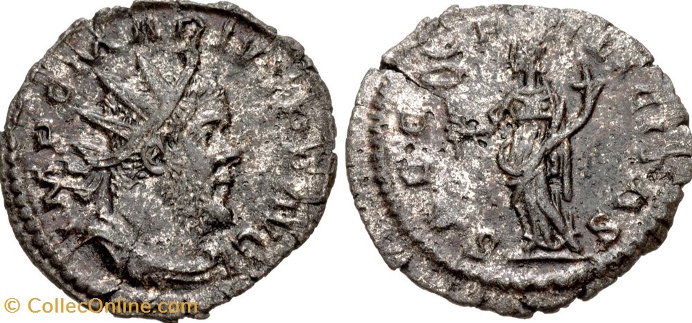 RC06011120 - MARIVS Usurper - Bi Antoniniano - Cologne; 269 AD moedas antigas romanos imperiais republicanos rc06011120 marivs usurper bi antoniniano cologne 269 ad