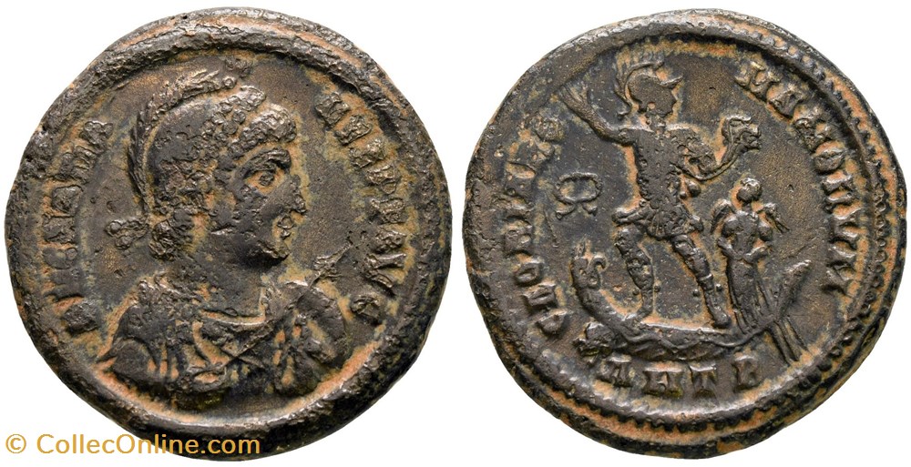 moedas antigas b romanos imperiais republicanos rc15020000 gratianvs avg ae maiorina antioch 383 ad