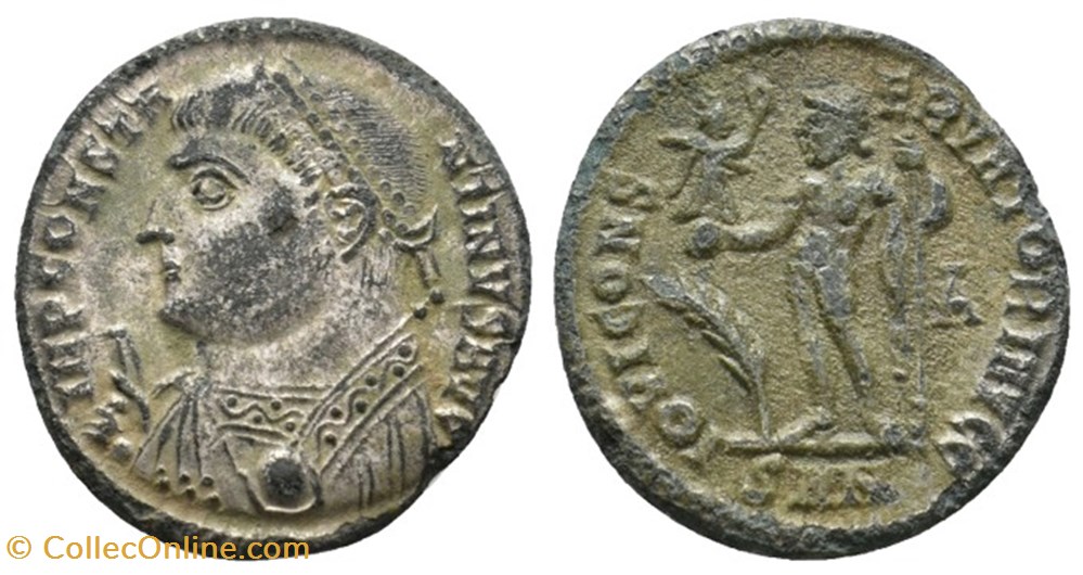 RC12015966 - CONSTANTINVS I Magno - Bi Follis - Nicomédia; 317 AD moedas antigas romanos imperiais republicanos rc12015966 constantinvs i magno bi follis nicomedia 317 ad