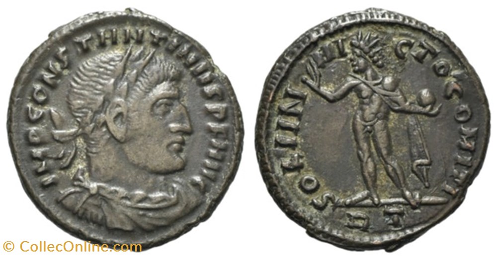 moedas antigas romanos imperiais e republicanos rc12016093 constantinvs i magno bi follis roma