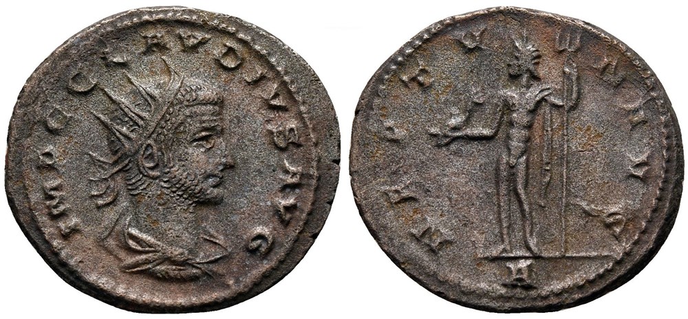 RC06011353 - CLAVDIVS II Gothicus - Bi Antoninianvs; 268; Antioch moedas antigas romanos imperiais e republicanos rc06011353 clavdivs ii gothicus bi antoninianvs 268 antioch