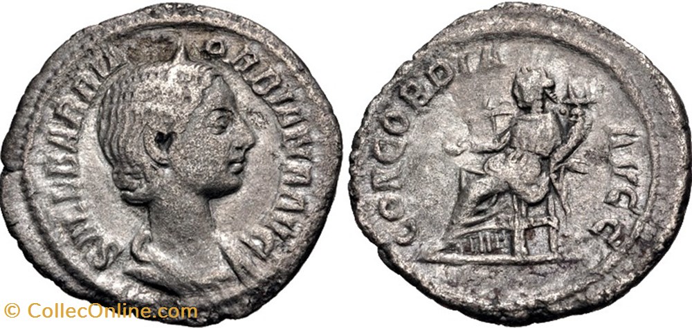 moedas antigas romanos imperiais republicanos rc05008191 orbiana avg ar denarivs marriage edition roma 225 ad