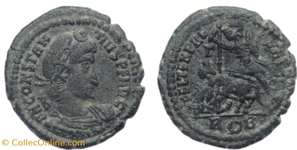 moedas antigas b romanos imperiais republicanos rc12018181 constantivs ii avg ae heavy maiorina roma 348 ad
