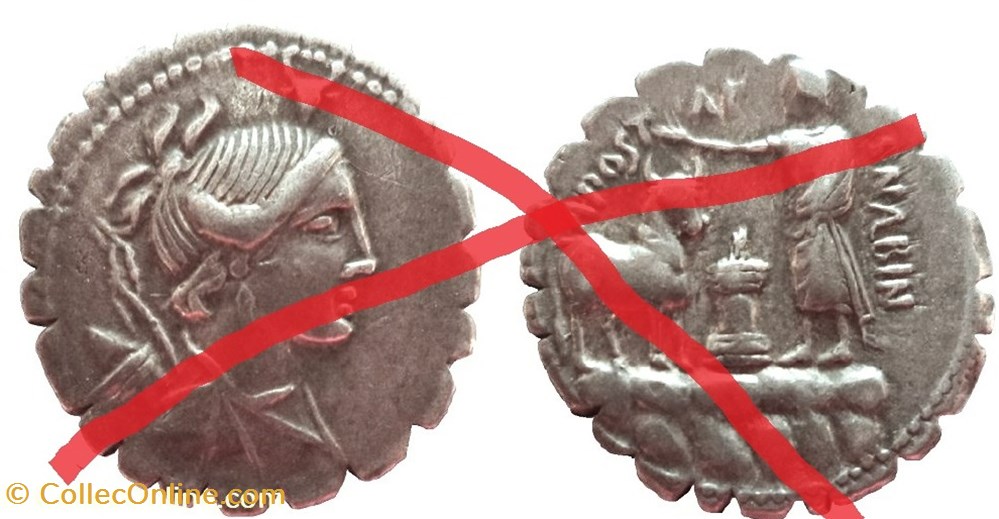 moedas antigas romanos imperiais republicanos ra300296 a postvmivs a f s n albinvs denario serratvs republica