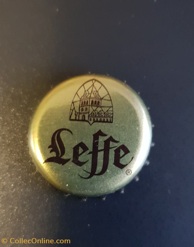 capsule muselet biere belgique leffe blonde