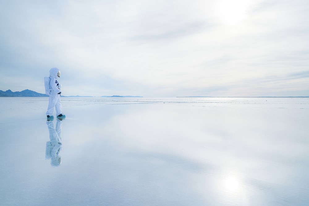salt flat mirror