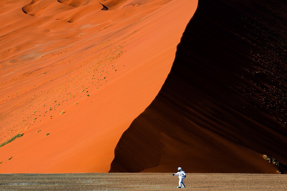 under the namib