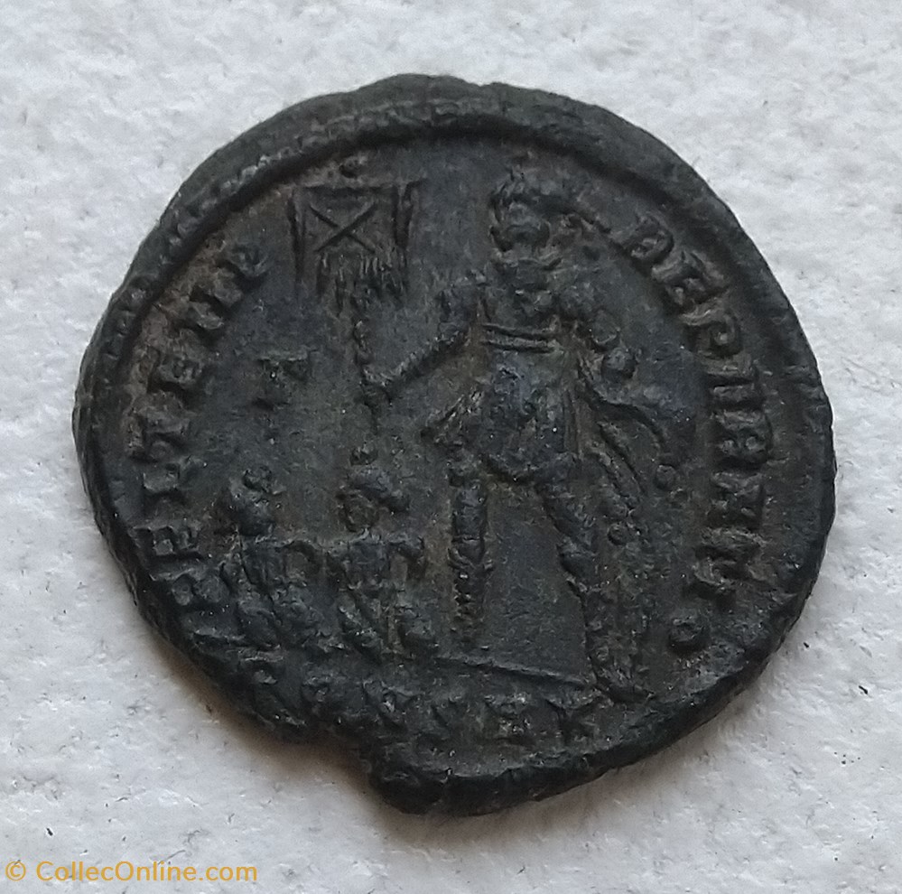 Constantius II, Maiorina, Constantinople, 348-351 coins ancient to roman republic imperial constantius ii maiorina constantinople 348 351