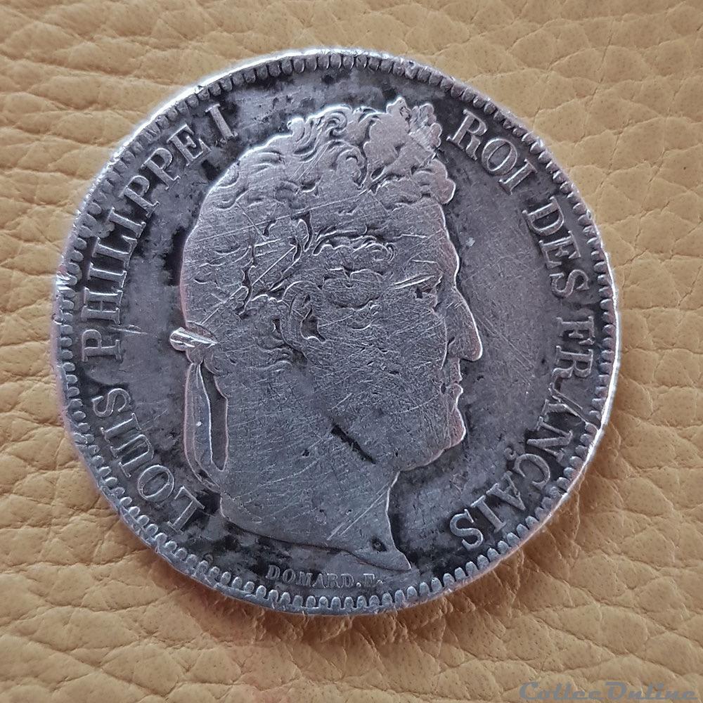 Louis Philippe 5 Francs monnaie france louis philippe 5 francs