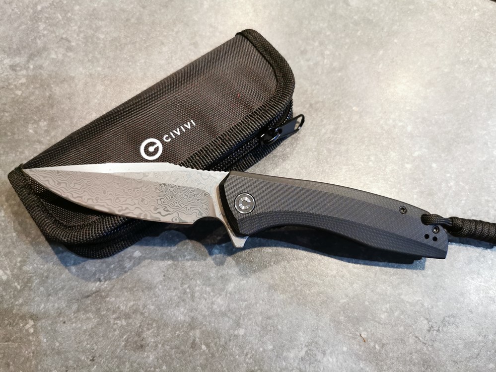 CIVIVI Baklash Damascus G10. C801 DS couteaux de poches civivi baklash damascus g10 c801 ds