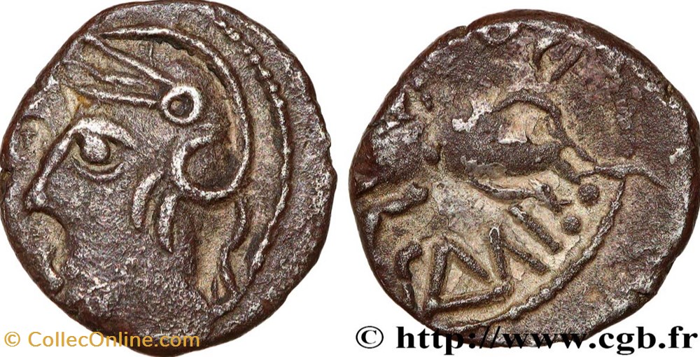 SEQUANES ( REGION DE BESANCONS ( 25)) monnaies antiques celtes sequanes region de besancons 25