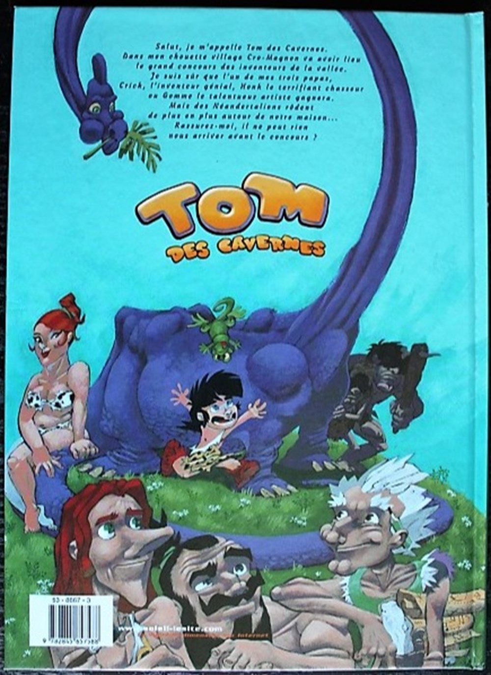 Album - Tom des cavernes - Les papas terribles - EO 2005 livres bd revues bandes dessinees album tom des cavernes les papas terribles eo 2005