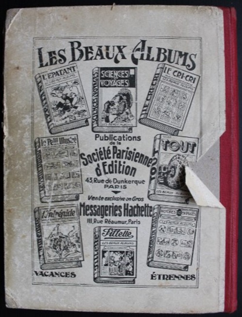 L'intrépide (avant-guerre) - Recueil 26 ème année - Du n° 1272 à 1323 -1935 2 livres bd revues vieux journaux l intrepide avant guerre recueil 26 eme annee du n 1272 a 1323 1935