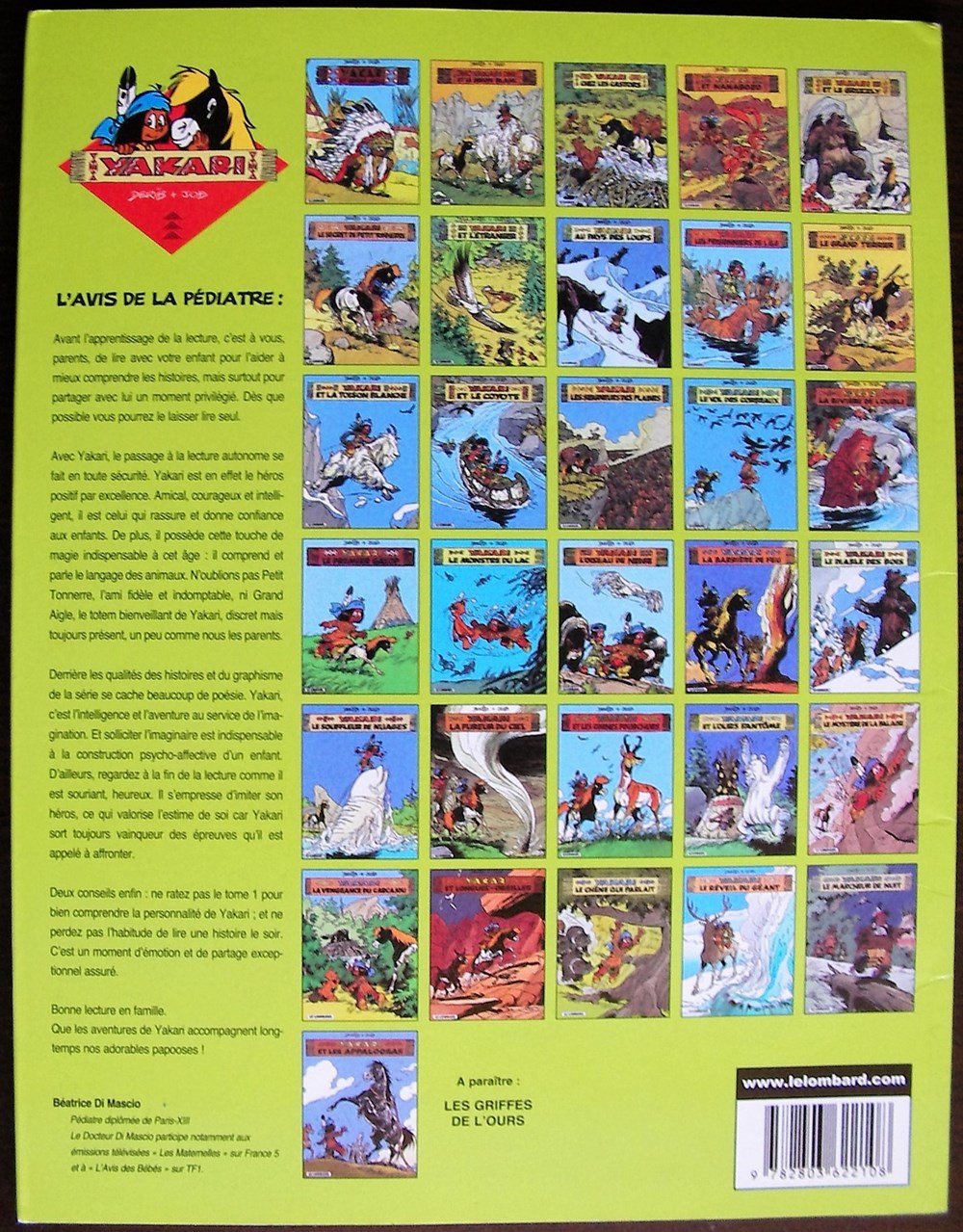 Yakari - 01 - Yakari et grand aigle - Rééd. 2006 livres bd revues bandes dessinees yakari 01 yakari et grand aigle reed 2006
