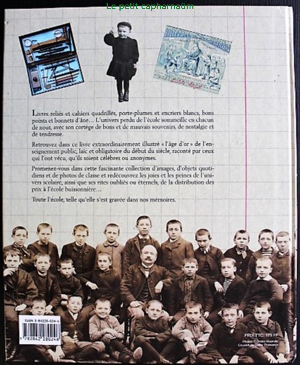 Mémoire d'école - 1997 2 livres bd revues memoire ecole 1997