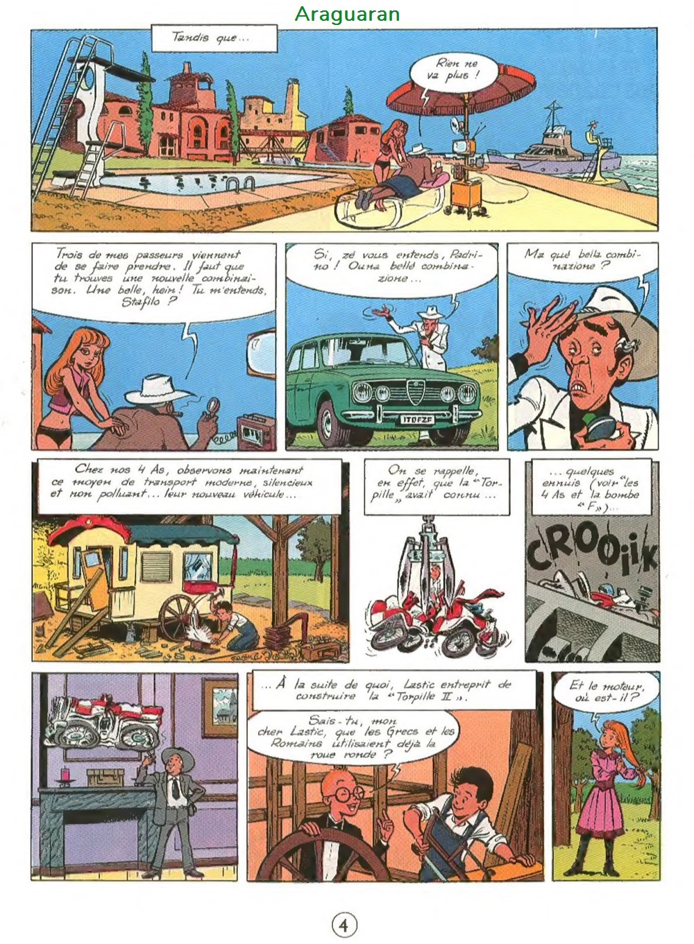 livres bd revues bandes dessinees album 4 as les 15 les 4 as et le gang des chapeaux blancs