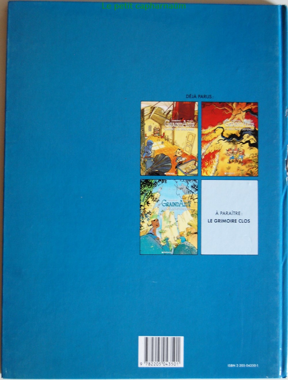 Graindazur - 3 - La voix mystérieuse - EO 1989 livres bd revues bandes dessinees graindazur 3 la voix mysterieuse eo 1989