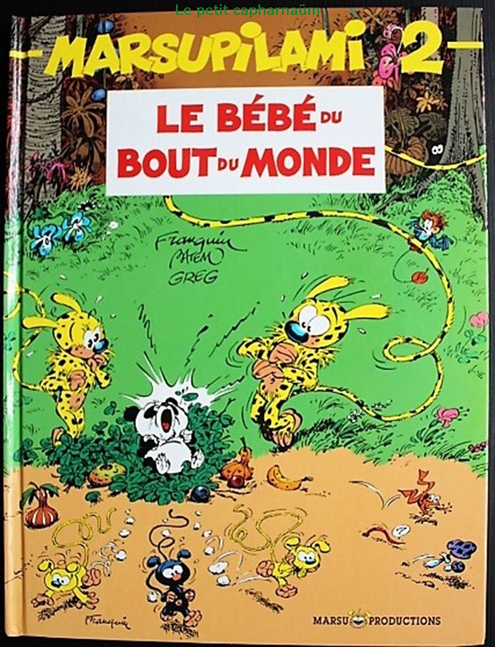 Marsupilami - 02 - Le bébé du bout du monde - Rééd. 2003 livres bd revues bandes dessinees marsupilami 02 le bebe du bout du monde reed 2003