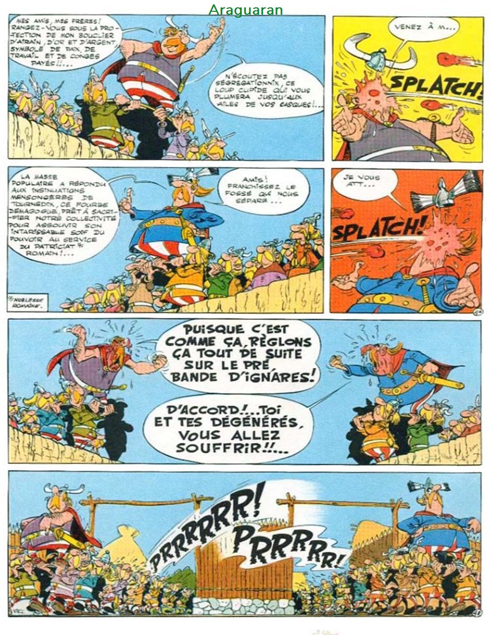 Album - Astérix - 25 - Le grand fossé 5 livres bd revues bandes dessinees album asterix 25 le grand fosse