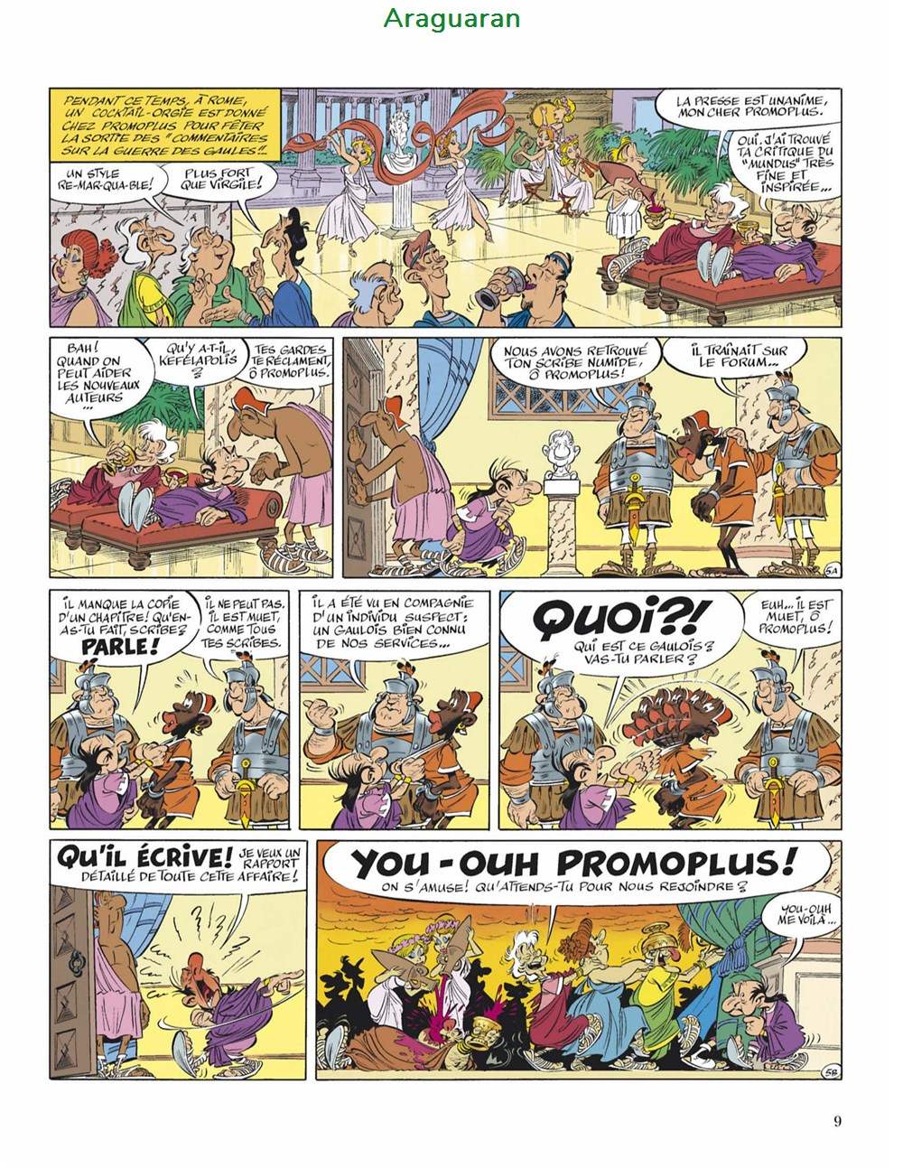 Album - Astérix - 36 - Le papyrus de César 6 livres bd revues bandes dessinees album asterix 36 le papyrus de cesar