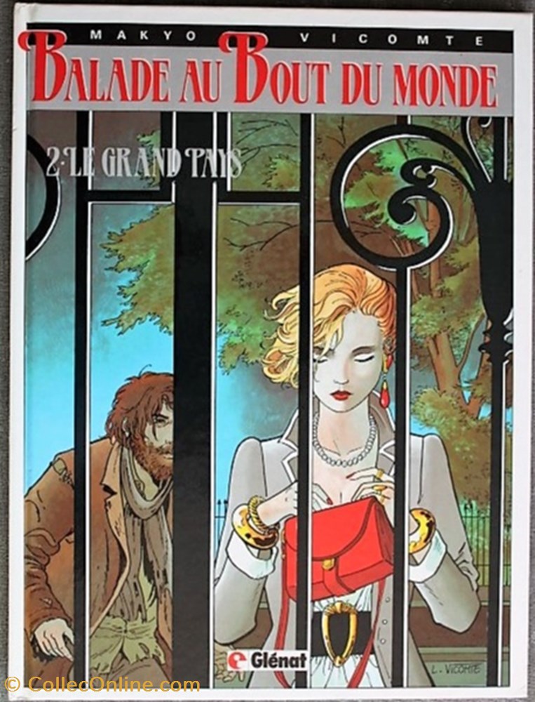 Album - Balade au bout du monde - 02 - Le grand pays - Rééd. 1990 livres bd revues bandes dessinees album balade au bout du monde 02 le grand pays reed 1990