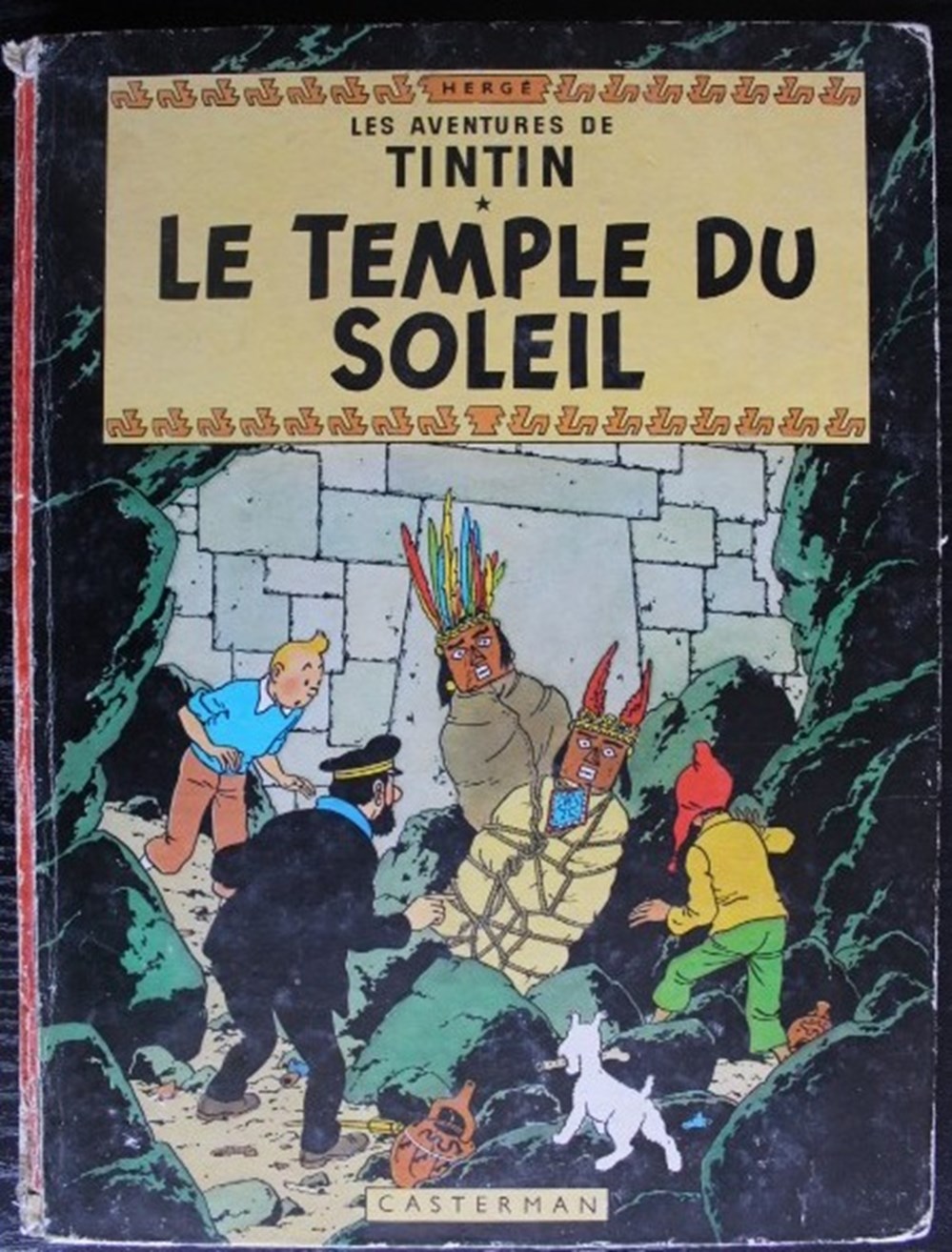 livres bd revues bandes dessinees tintin 14 le temple du soleil reed 1965 b35 bis