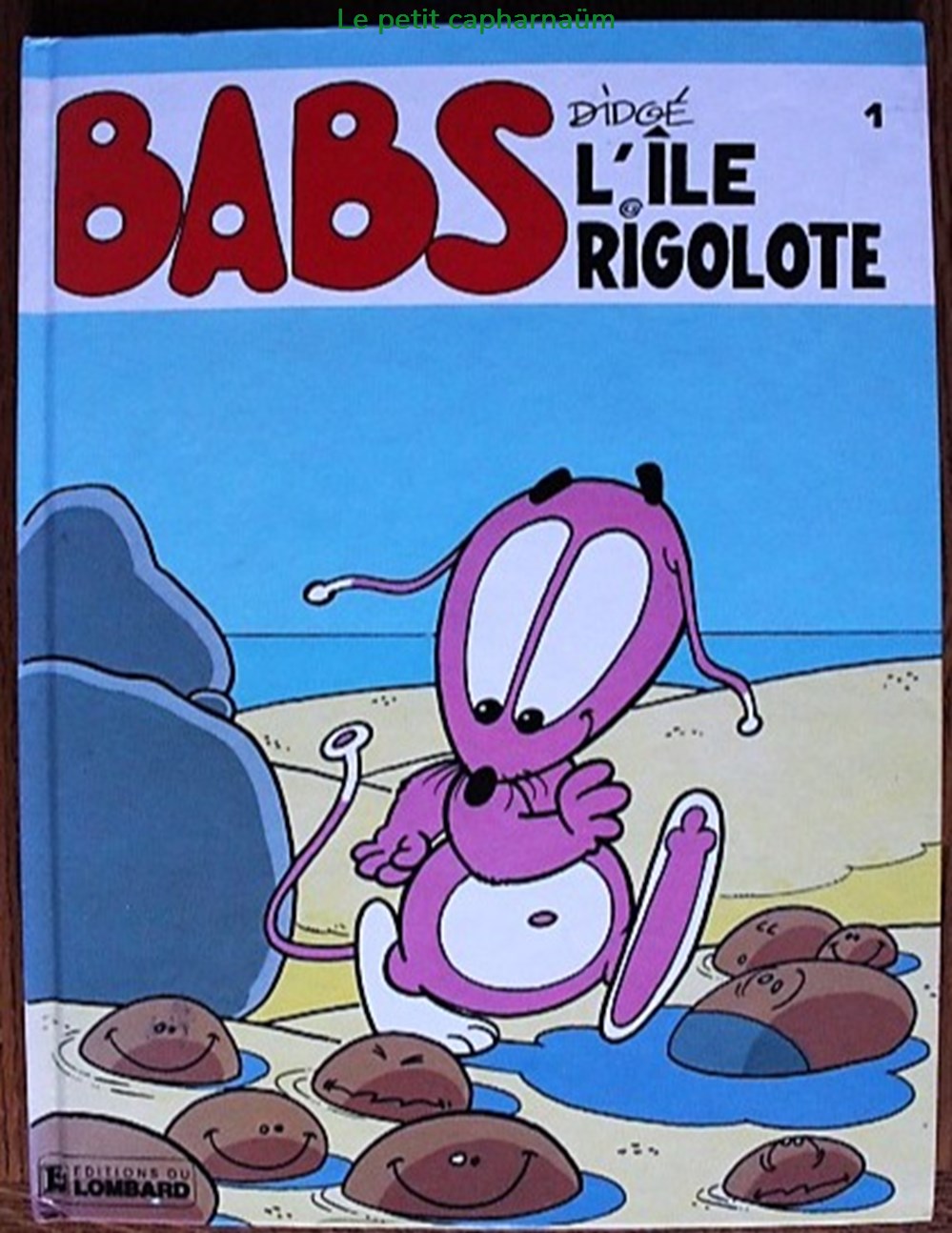 Babs - 01 - L'île rigolote - EO 1991 livres bd revues bandes dessinees babs 01 ile rigolote eo 1991