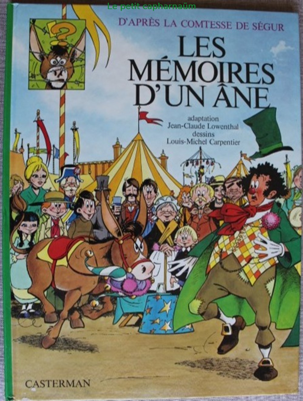 livres bd revues bandes dessinees la comtesse de segur 04 les memoires un ane reed 1984