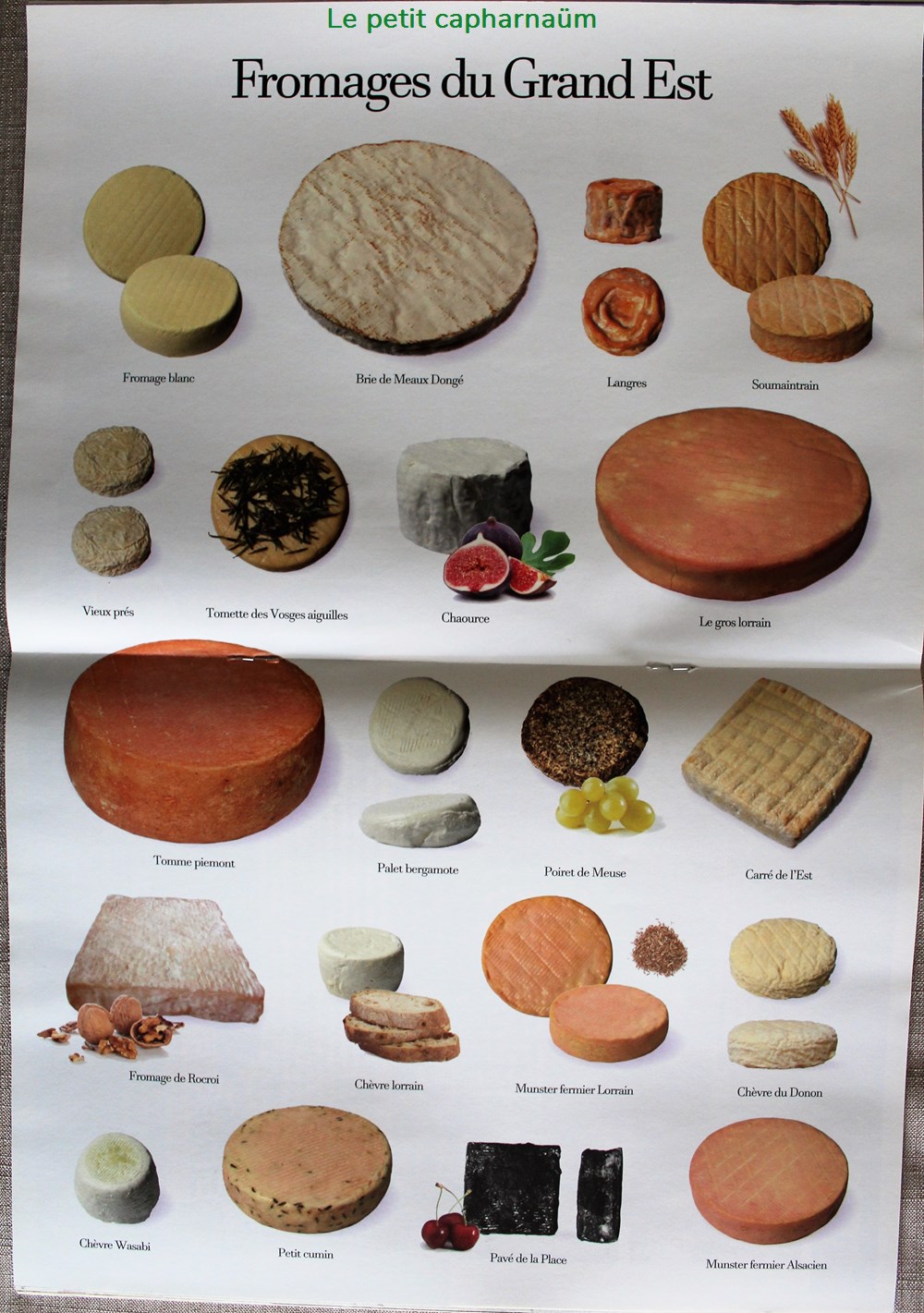 documents anciens planches plans techniques encart central fromages du grand est