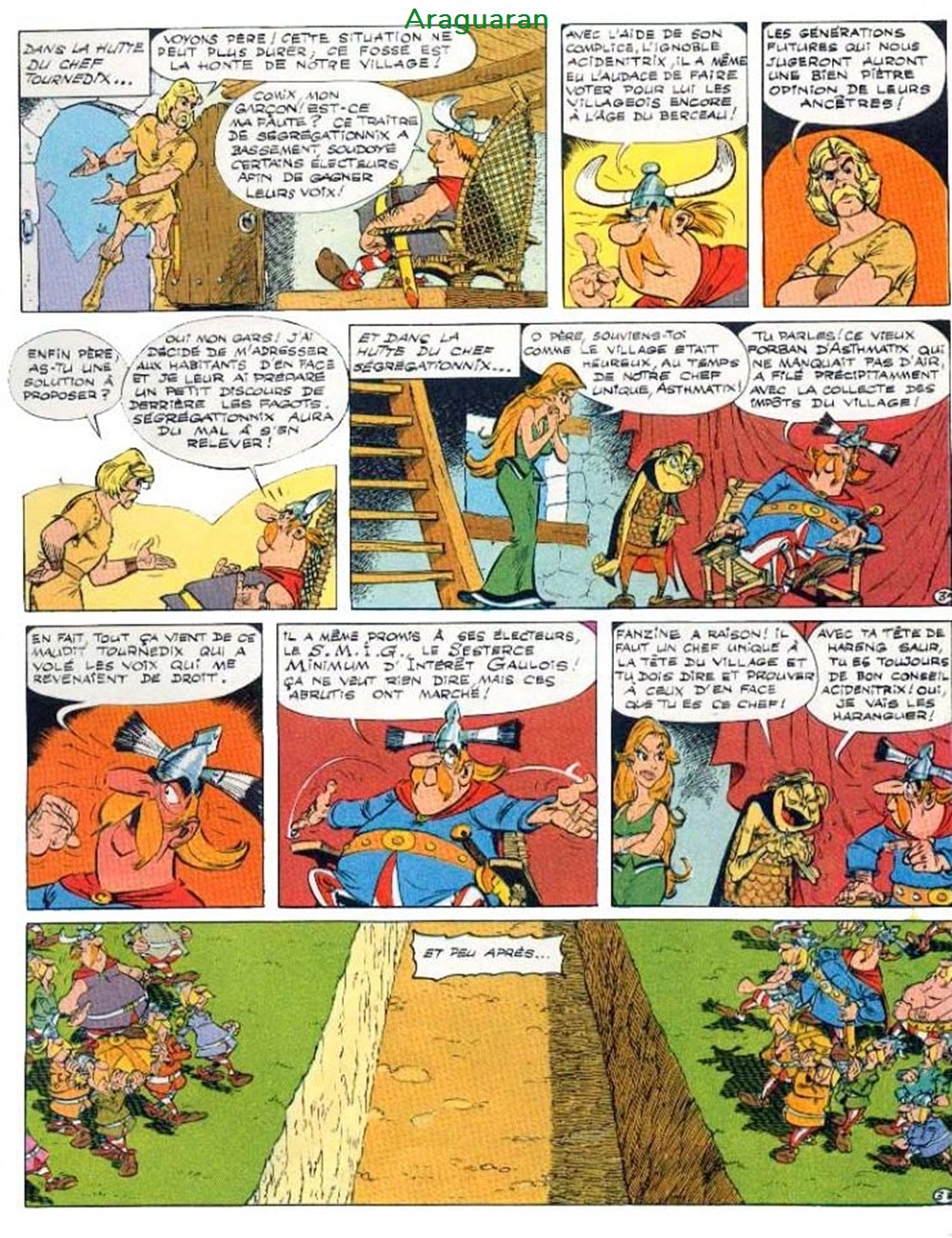 Album - Astérix - 25 - Le grand fossé 4 livres bd revues bandes dessinees album asterix 25 le grand fosse