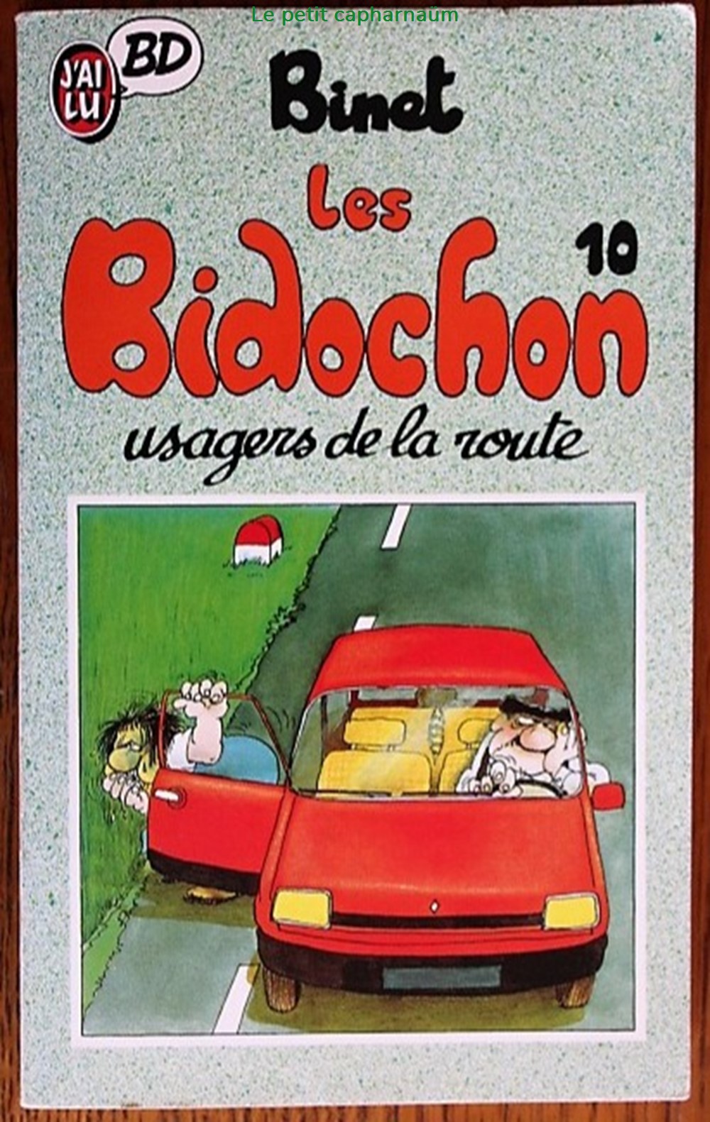 livres bd revues bandes dessinees les bidochon 10 usagers de la route livre de poche 1997 publicitaire basf