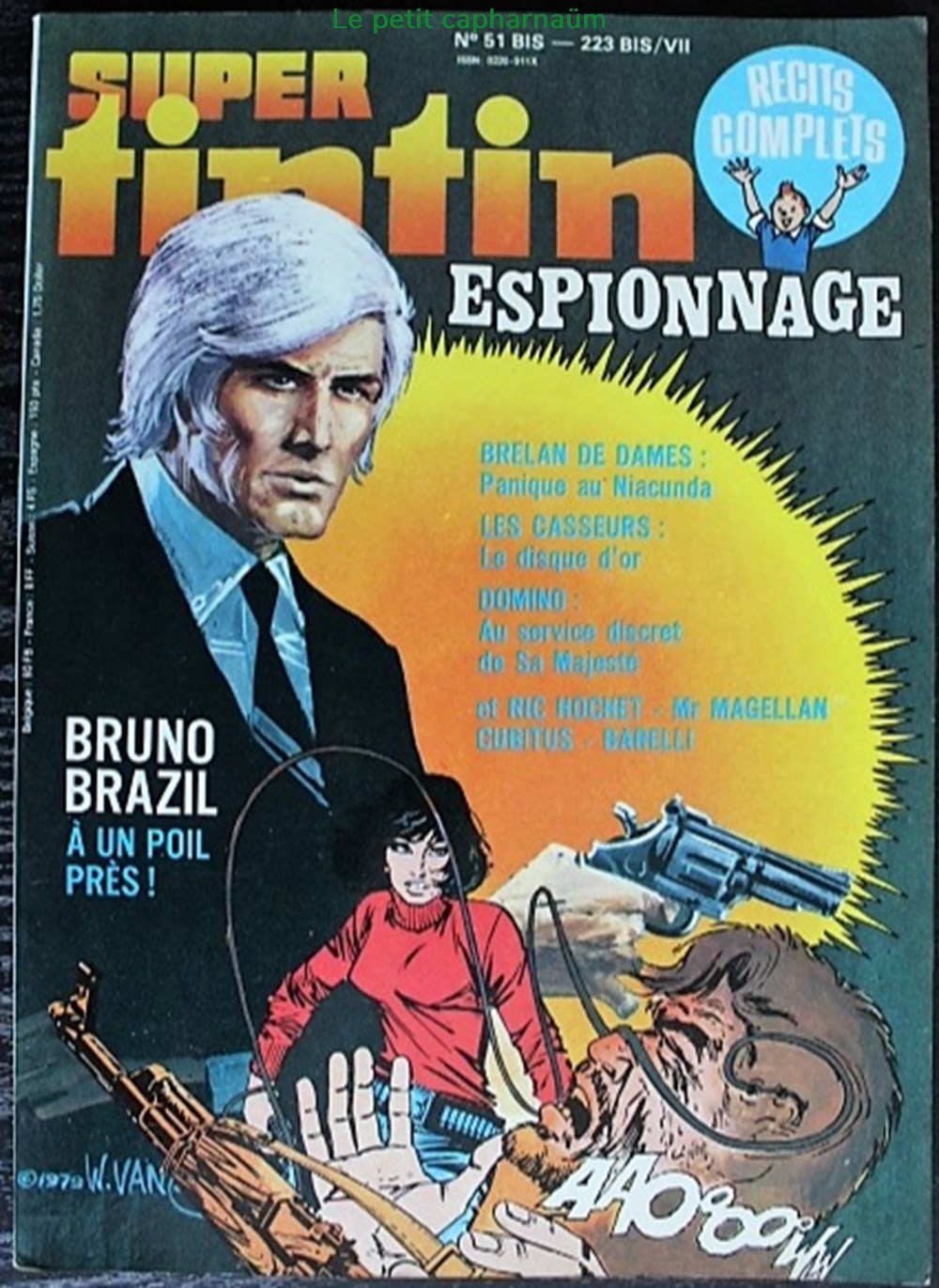 Tintin Super - 07 - Spécial Espionnage livres bd revues tintin super 07 special espionnage