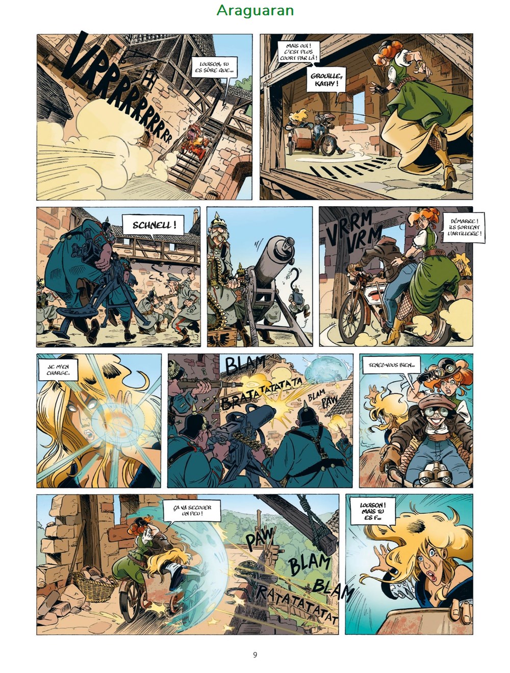 Album - Artilleuses (Les) - 03 - Le secret de l'elfe 8 livres bd revues bandes dessinees album artilleuses les 03 le secret de elfe