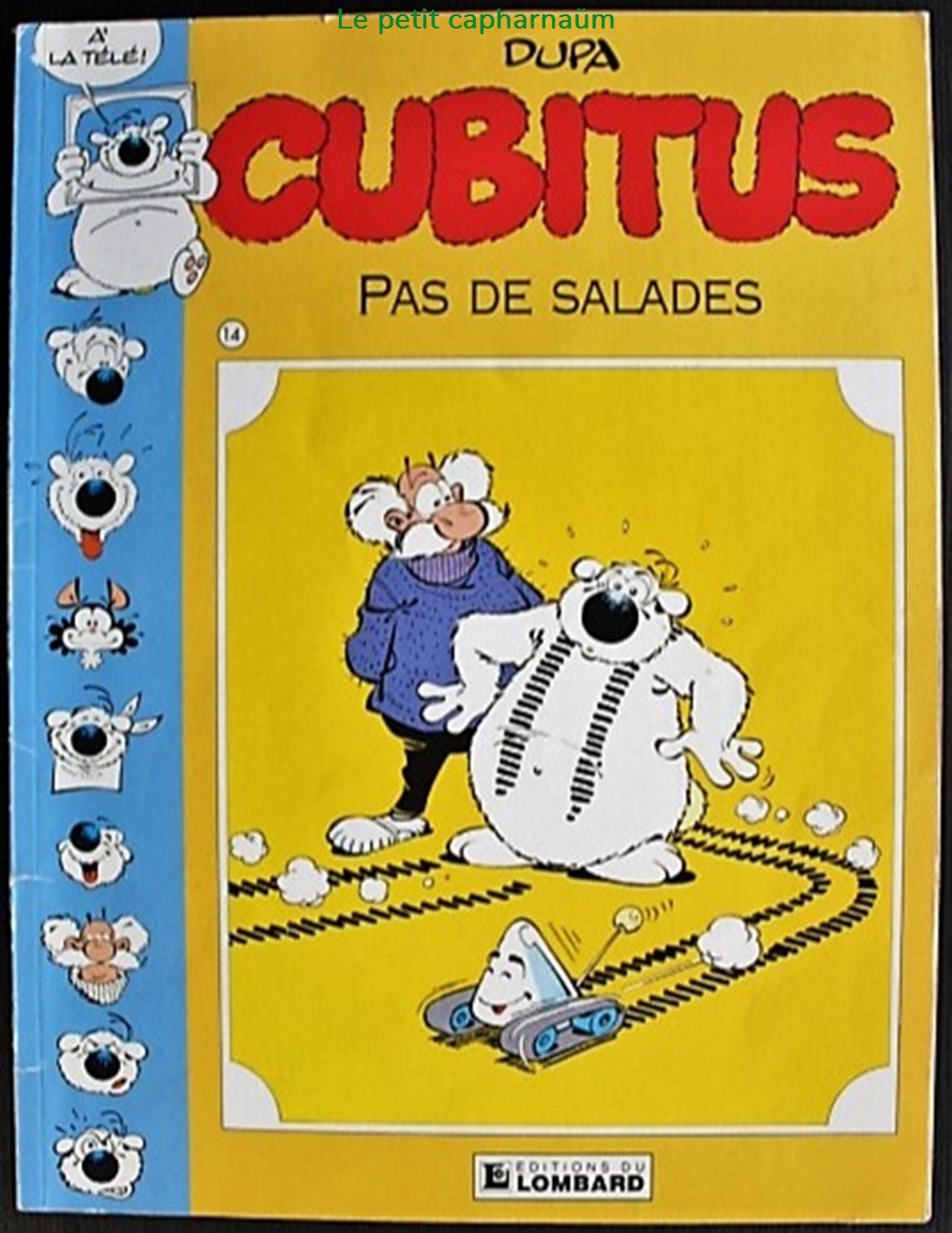 Cubitus - 14 - Pas de salades - Rééd. 1990 livres bd revues bandes dessinees cubitus 14 pas de salades reed 1990