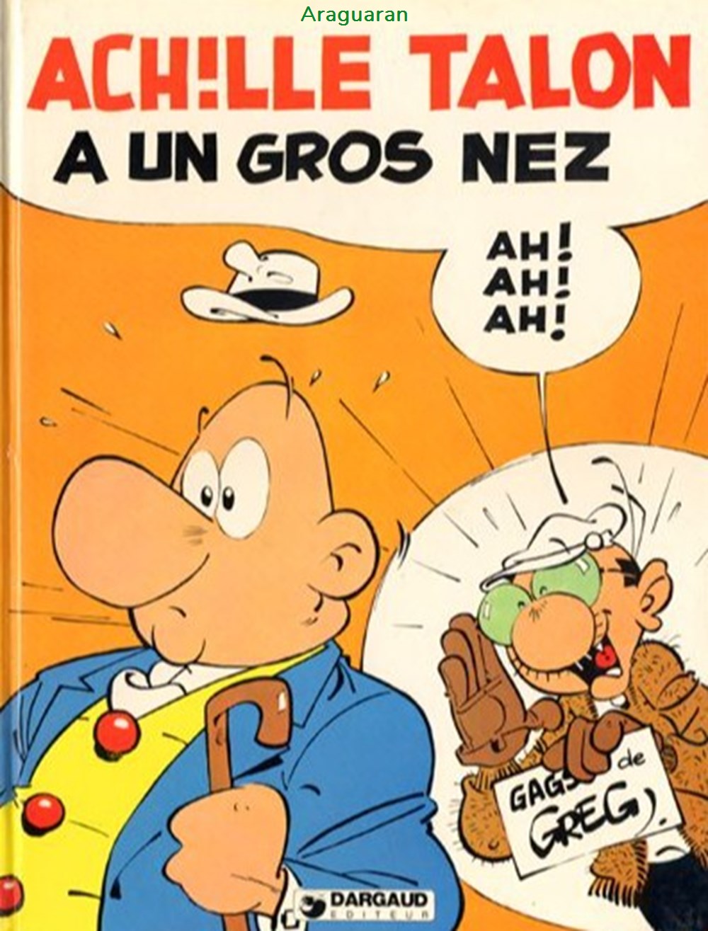 livres bd revues bandes dessinees album achille talon 30 achille talon a un gros nez ah ah ah