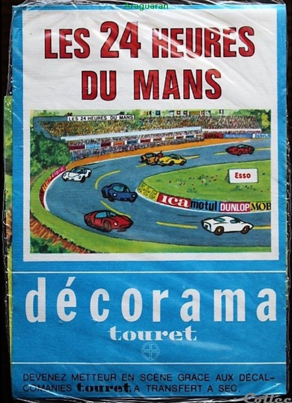 divers decorations magnets autocollants decalcomanies decorama touret les 24 heures du mans